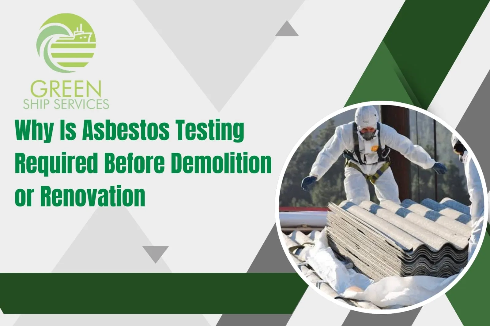 Why Is Asbestos Testing Required Before Demolition or Renovation ...